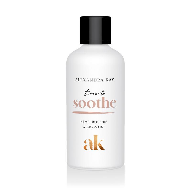 Time to soothe body oil