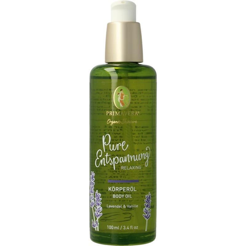 Relax body oil