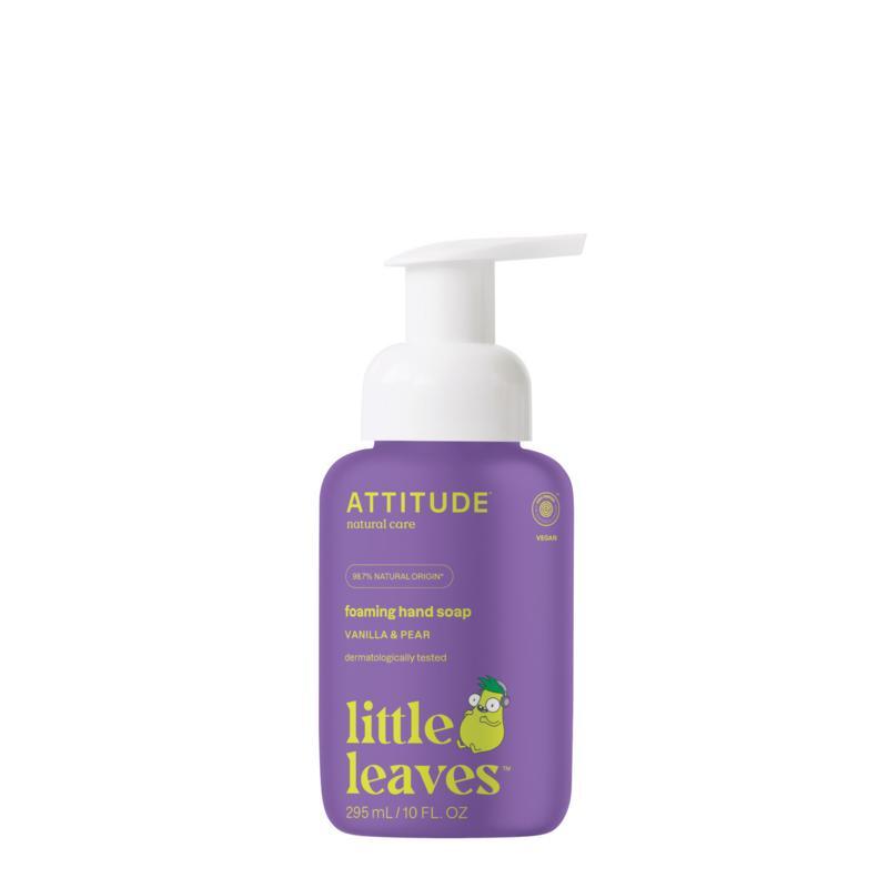 Handzeep little leaves vanille & peer