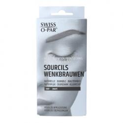 Professionele verfset wenkbrauwen zwart
