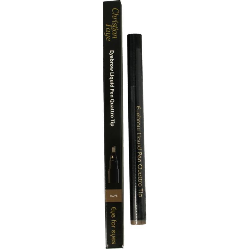Eyebrow liquid pen quattro tip taupe