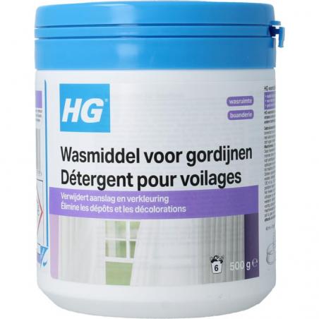 Wasmiddel voor vitrage