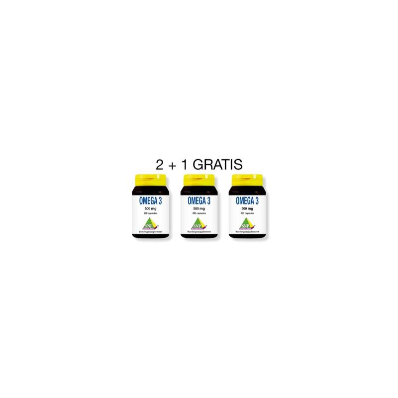 Omega 3 500mg aktie 2 + 1