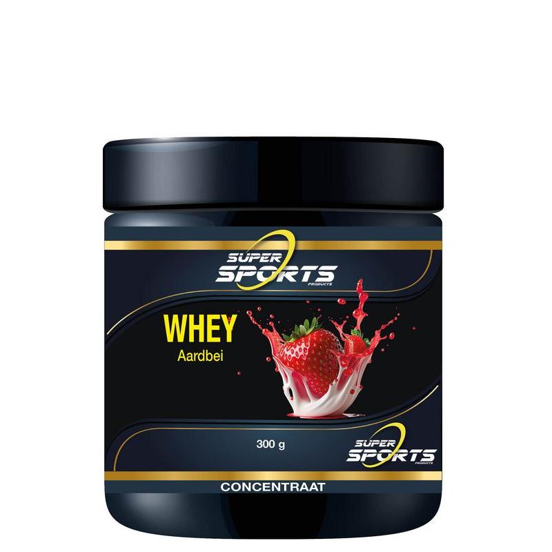 Whey proteine aardbei