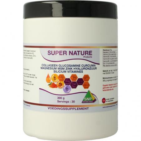Collageen glucosamine curcuma magnesium MSM