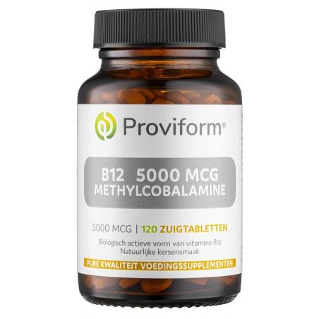 Vitamine B12 5000mcg methylcobalamine