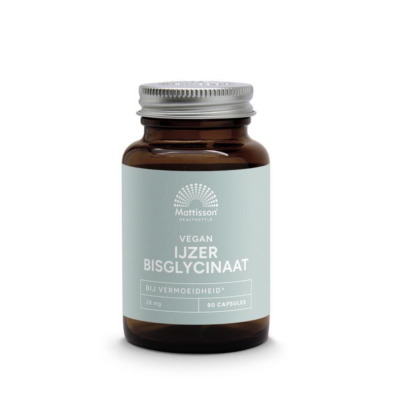 Vegan ijzer bisglycinaat 28mg
