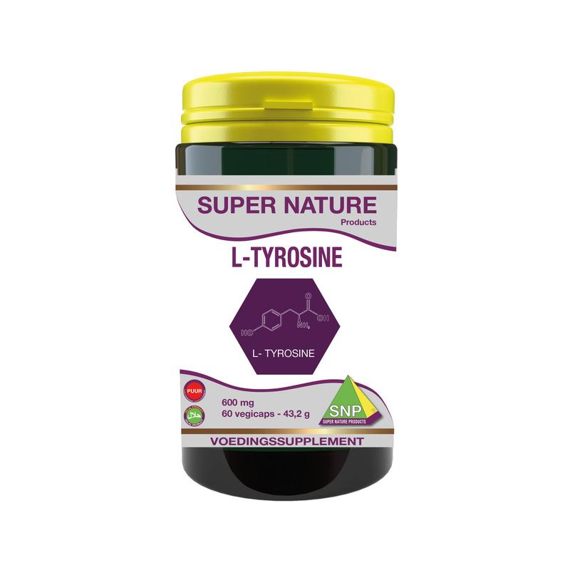 L-Tyrosine 600mg puur