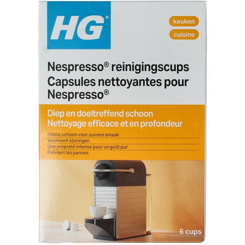 Reinigingscups Nespresso machine