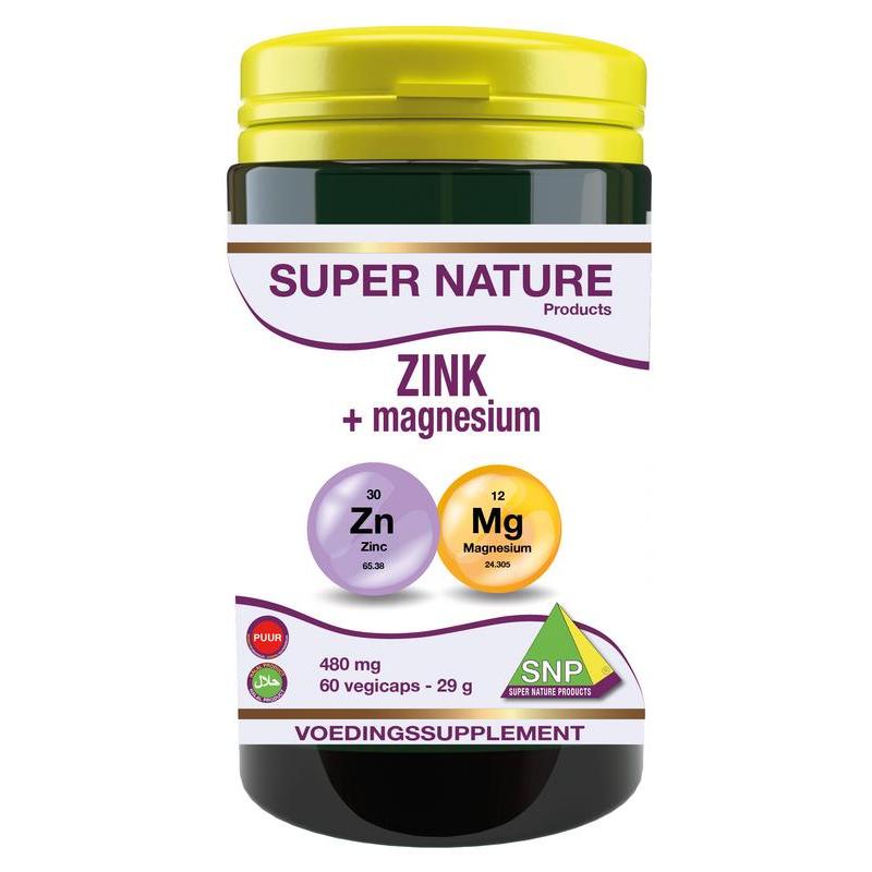 Zink + magnesium puur