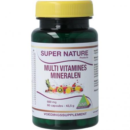 Multi vitamines mineralen