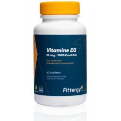 Vitamine D3 25mcg met zink