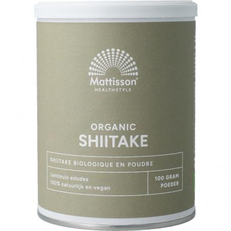 Shiitake poeder bio