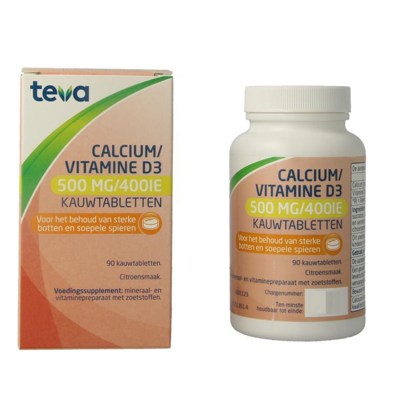 Calcium / vitamine D 500mg / 400IE