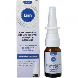 Neusspray xylometazoline 1mg