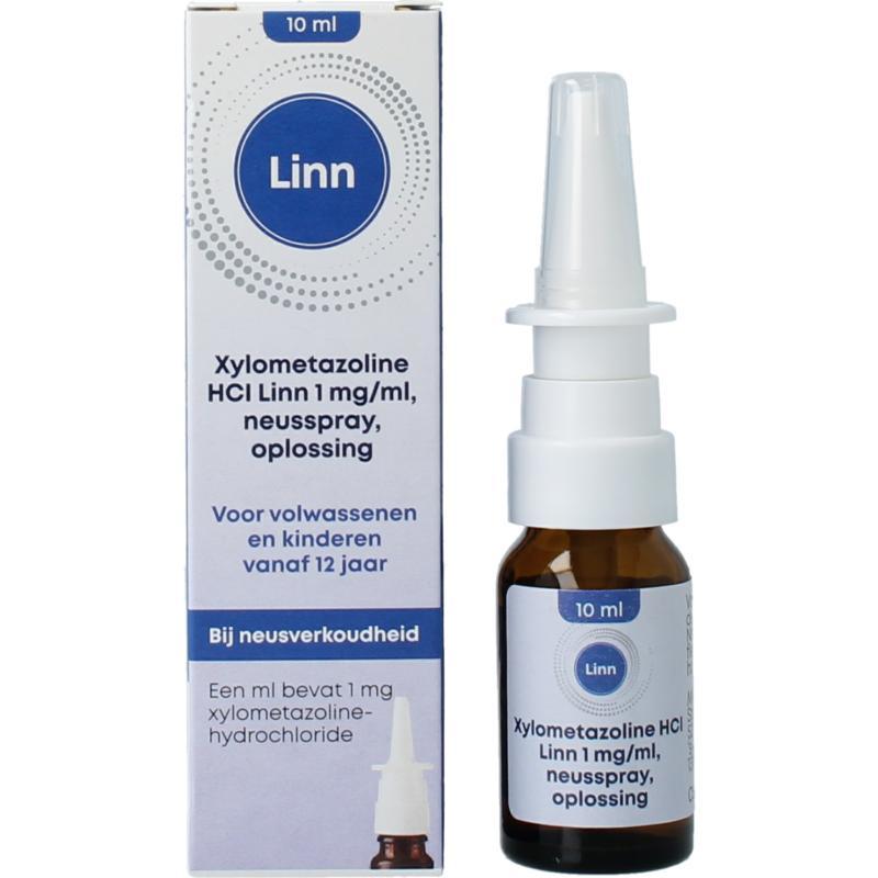 Neusspray xylometazoline 1mg