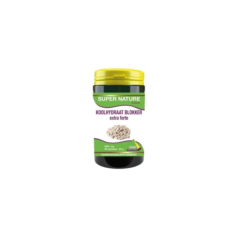 Koolhydraat blokker extra forte 6000mg