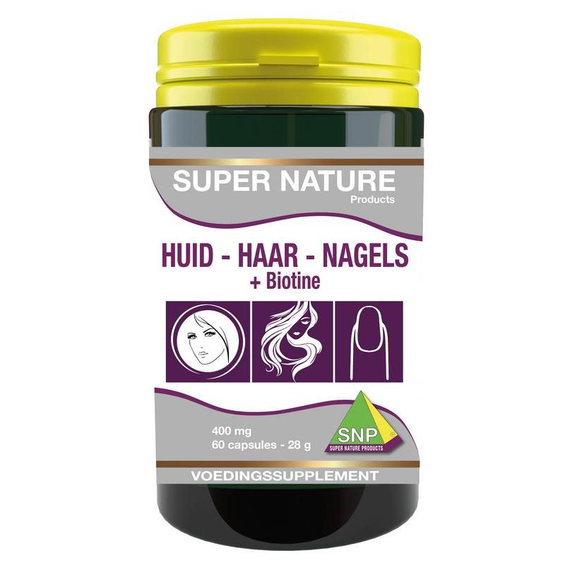 Huid haar nagels & biotine