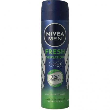 Men deodorant spray fresh sensation