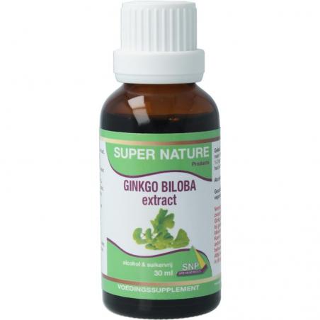 Ginkgo biloba extract fluid