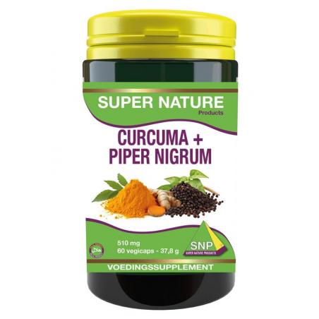 Curcuma & piper nigrum 510mg puur