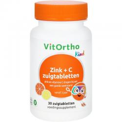Zink + C kind zuigtabletten