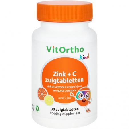 Zink + C kind zuigtabletten