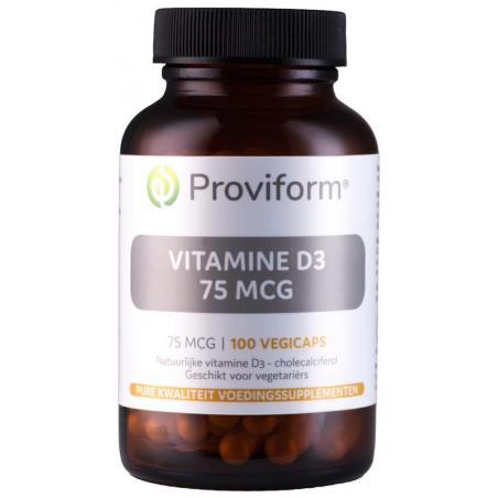 Vitamine D3 75mcg