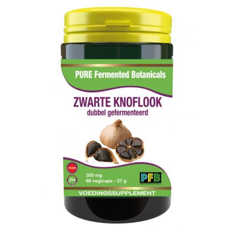 Zwarte knoflook dubbel gefermenteerd