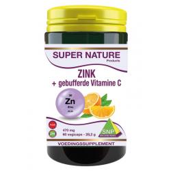 Zink 50mg + gebufferde vitamine C puur
