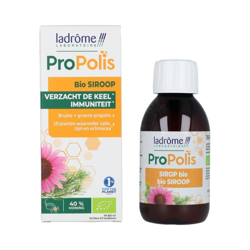 Propolis kruidenborstsiroop suikervrij bio