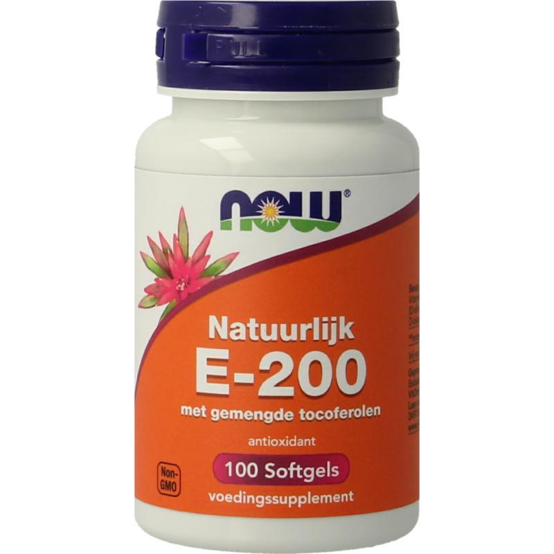 Vitamine E-200 natuurlijke gemengde tocoferolen