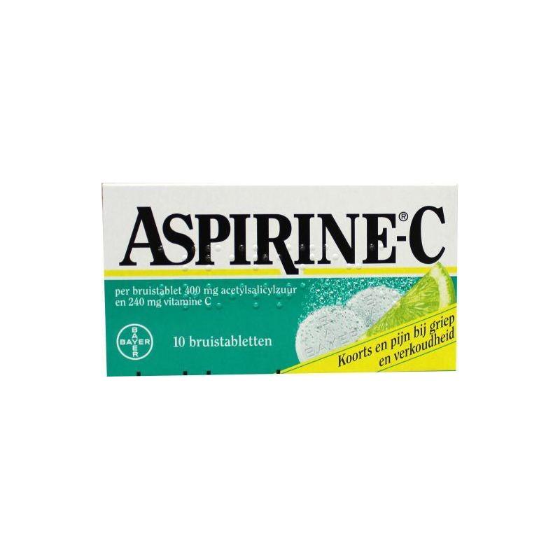 Bruistablet 400mg acetylsalicylzuur en 240mg vit C