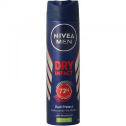 Men deodorant spray dry impact