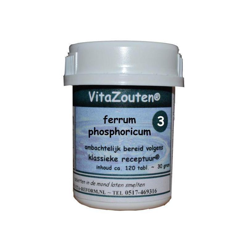 Ferrum phosphoricum VitaZout nr. 03