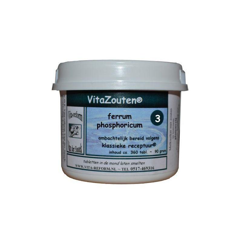 Ferrum phosphoricum VitaZout nr. 03