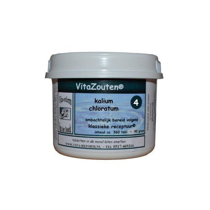Kalium muriaticum/chloratum VitaZout nr. 04