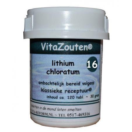 Lithium chloratum VitaZout nr. 16