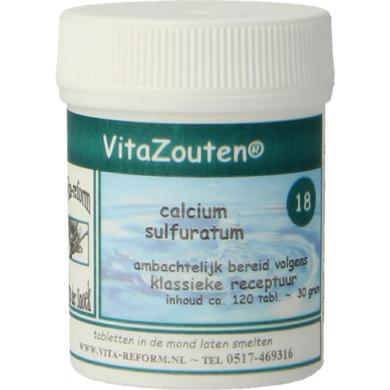 Calcium sulfuratum VitaZout nr. 18