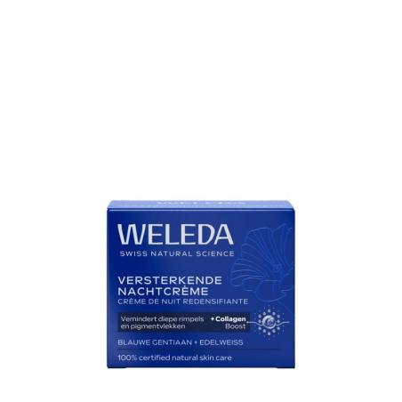 Blauwe gentiaan&edelweiss versterkende nachtcreme
