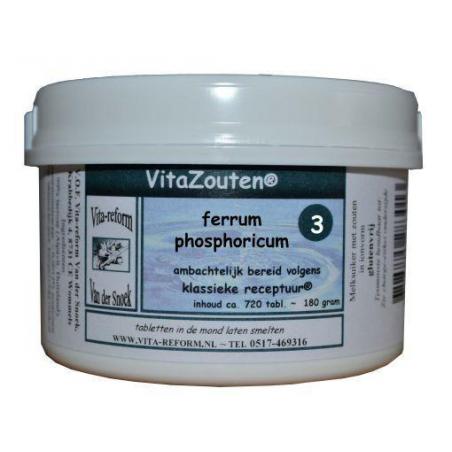 Ferrum phosphoricum VitaZout nr. 03