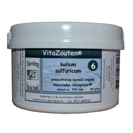 Kalium sulfuricum VitaZout nr. 06