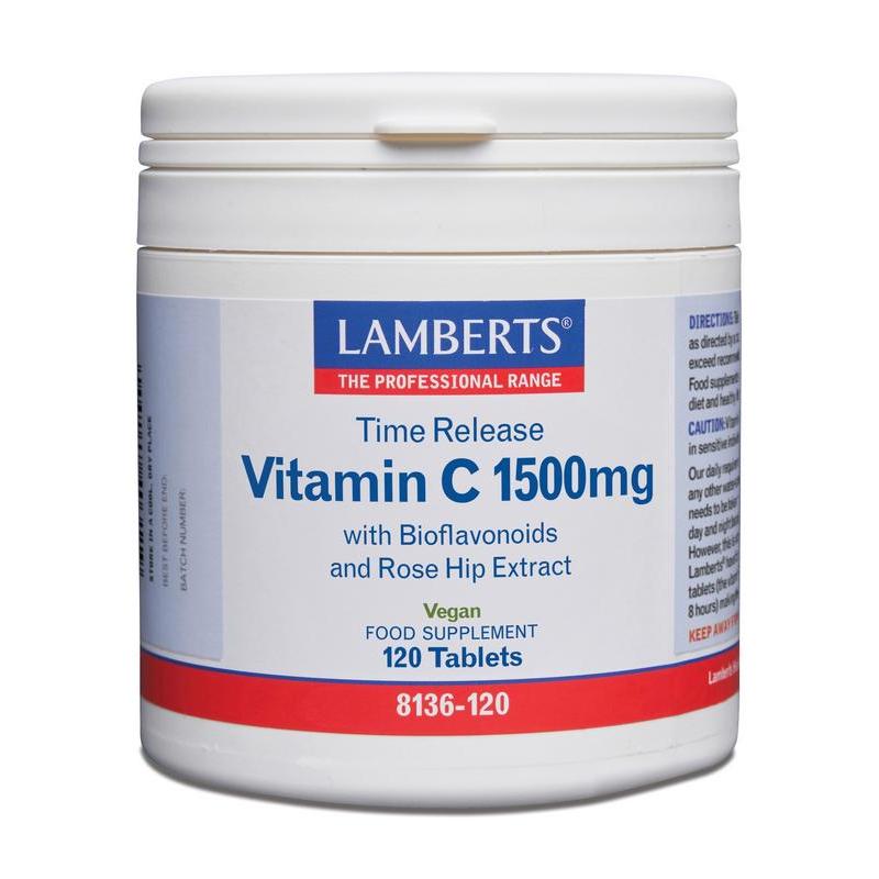 Vitamine C 1500 Time release & bioflavonoiden