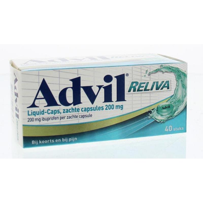 Reliva liquid capsules 200mg Reliva liquid capsules 200mg
