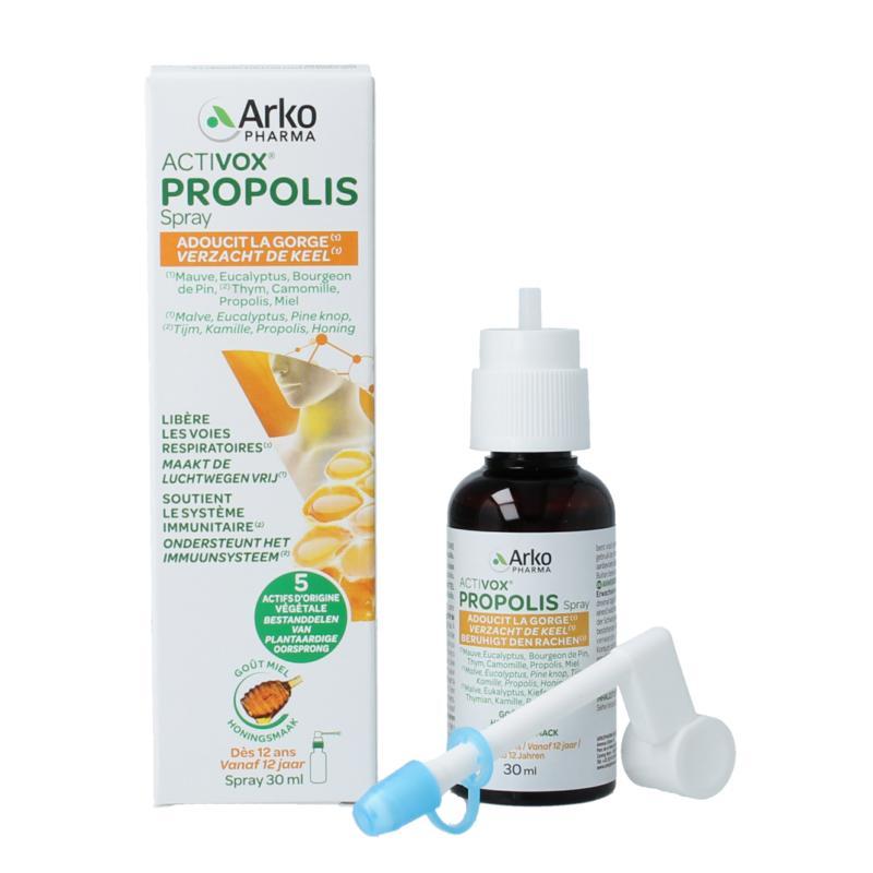 Keel spray verzachtend