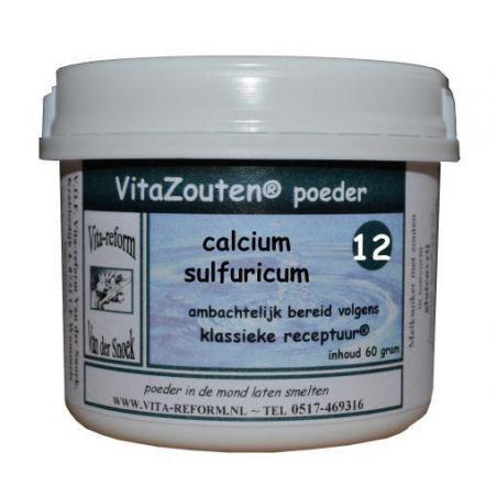 Calcium sulfuricum poeder nr. 12