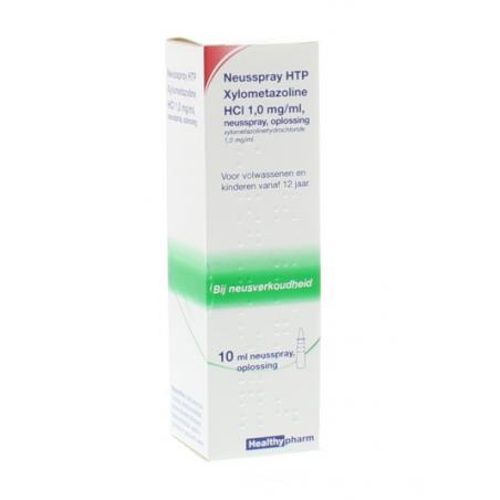 Neusspray xylometazoline 1.0%