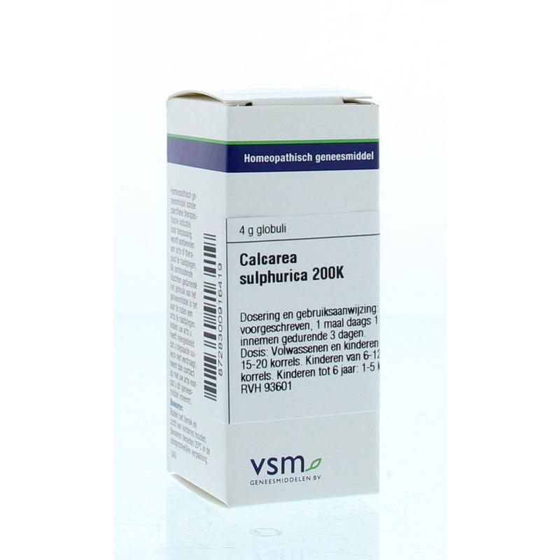 Calcarea sulphurica 200K