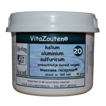 Kalium aluminium sulfuricum VitaZout nr. 20