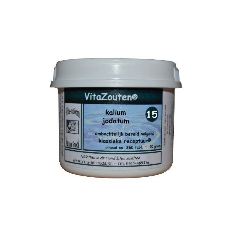 Kalium jodatum VitaZout nr. 15